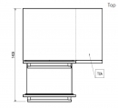  Electrolux Professional 900XP 729631 ���� ������ / �������� ������ ������������ �� 2 �������� - HP, 1198 mm 