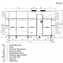  Electrolux green&clean 535015 Rack-Type ��������� 27,8kW �� ������� �������, ������ ���������� ����� ���������, �� ������� ZERO LIME, 300r/h, L>R 