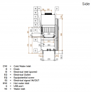  Electrolux green&clean 535011 Rack-Type ��������� 27,4kW �� ������� �������, ������ ���������� ����� ���������, �� ������� ZERO LIME, 250r/h, L>R 