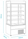  TENSAI MAE130PV Self Service ���������� �� ����������� ������, 925 lt 