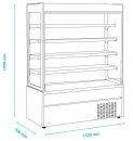  TENSAI MAE150CT Self Service ����������, 1075 lt 