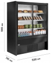  ZOIN CHAMONIX B200 VIEW 1500 BLACK Self Service ���������� �� ��������� ������, 651 lt 