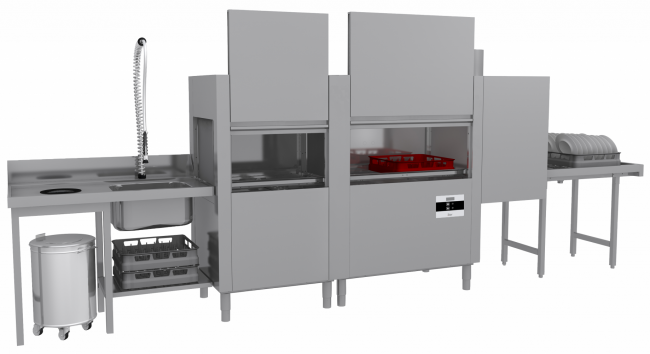  COLGED 31-10.2 IsyTech Rack-Type Dishwasher    &  45 kW  ,       Electrothermoco 