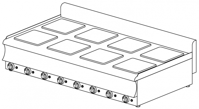  Visvardis KE870 ��������� ������� CATRINE �� 8 ������ 20,8kW ��� �� ��������� Electrothermoco 