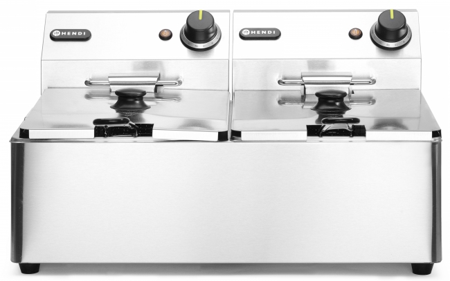  HENDI Kitchen Line 205853 ����� ��������� ������� 6,6kW 2 x 6lt ��� �� ��������� Electrothermoco 