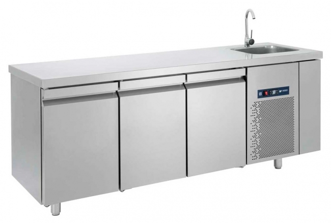  BAMBAS FROST PG 205-40L ������ ������ �� ������ 40x40 cm ��� 3 ������ GN, 510 lt ��� �� ��������� Electrothermoco 