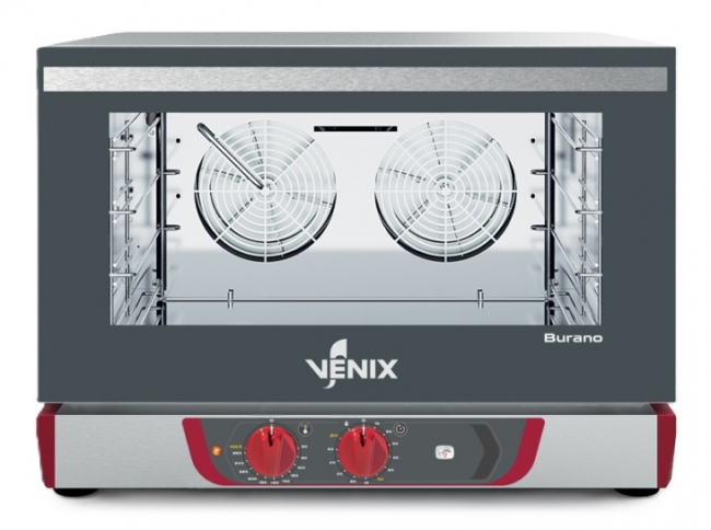  VENIX Burano B04MIHAER ���������� ������� CONVECTION 6,7kW �� ������� ��� ���������� ����������� ���� ����, ��� 4 GN 1/1 � 600x400mm cm ��� �� ��������� Electrothermoco 