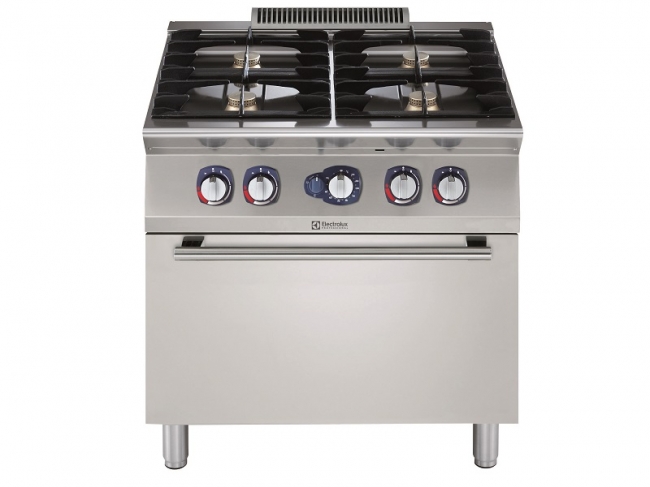  Electrolux Professional 700XP 371002 ������� ������ 28kW �� 4 ������ ������ �� ������ ������, 800mm ��� �� ��������� Electrothermoco 