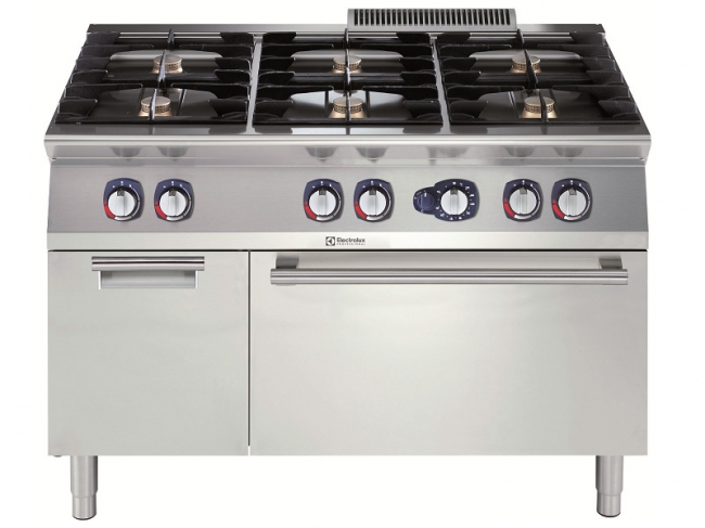  Electrolux Professional 700XP 371005 ������� ������ 39kW �� 6 ������ ������ �� ������ ������ ��� ��������, 1200mm ��� �� ��������� Electrothermoco 