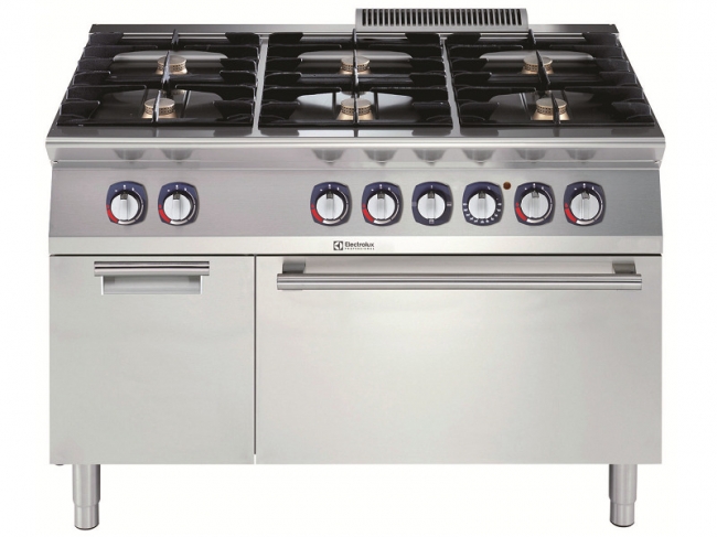  Electrolux Professional 700XP 371006 ������� ������ �� 6 ������ ������ 33kW �� ��������� ������ 6kW ��� ��������, 1200mm ��� �� ��������� Electrothermoco 