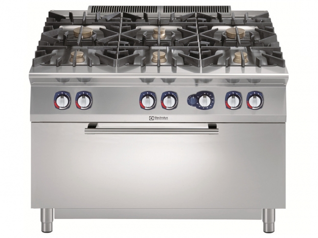  Electrolux Professional 900XP 391015 ������� ������ �� 6 ������ ������ �� ������ ������ ������, 1200 mm ��� �� ��������� Electrothermoco 