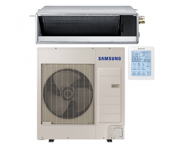  SAMSUNG MSP Duct AC100RNMDKG/EU ������������ Inverter ���������� ��� ������� �� ���������� 34.000 BTU/h, A+/A+ ��� �� ��������� Electrothermoco 