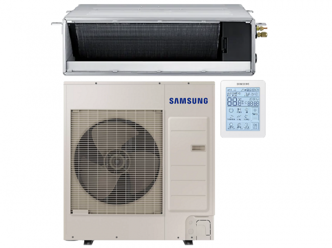  SAMSUNG MSP Duct AC120RNMDKG/EU ������������ Inverter ���������� ��� ������� �� ���������� 41.000 BTU/h, A+/A+ ��� �� ��������� Electrothermoco 