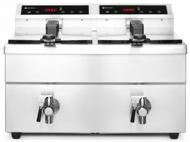 HENDI Profi Line 215029 ����� ��������� ��������� ������� INDUCTION 7kW 2 x 8lt ��� �� ��������� Electrothermoco 