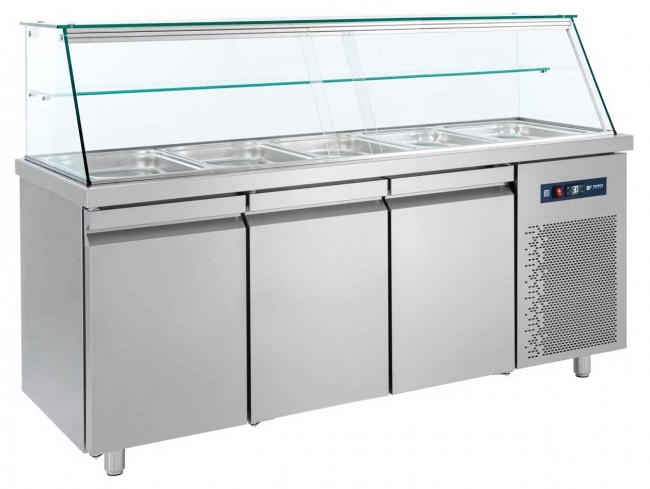  BAMBAS FROST S�GN 185 ������ ������� �� ������� ��� 5 ��������� GN 1/1, 532 lt ��� �� ��������� Electrothermoco 