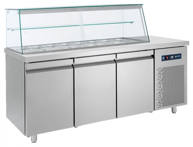  BAMBAS FROST SM 185 ������ ������� �� ������� ��� 12 ��������� GN 1/4, 450 lt ��� �� ��������� Electrothermoco 