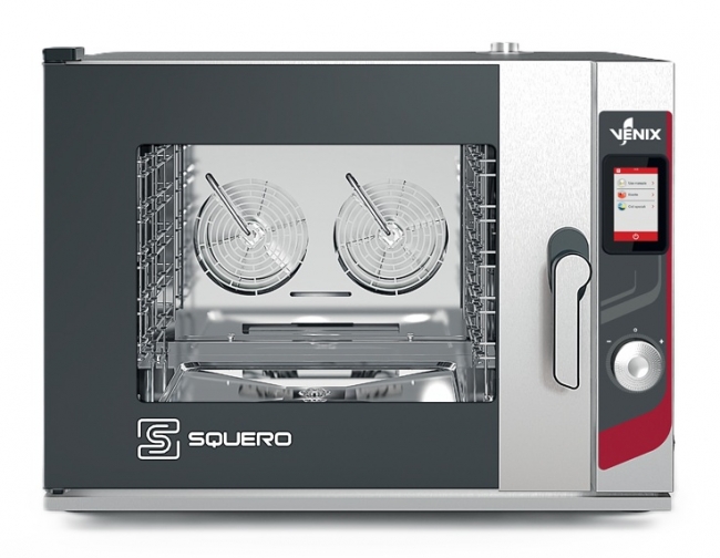  VENIX Squero Gastronomy SQ05TCC ���������� ������� COMBI STEAM 10,5kW �� ����� ���� 5" ��� ������� ������, ��� 5 GN 1/1 ��� �� ��������� Electrothermoco 