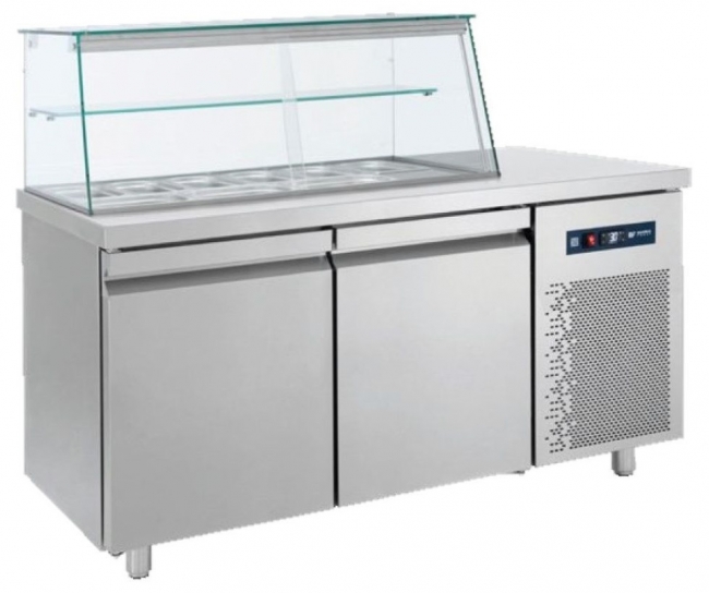  BAMBAS FROST SM 155 ������ ������� �� ������� ��� 9 ��������� GN 1/4, 368 lt ��� �� ��������� Electrothermoco 