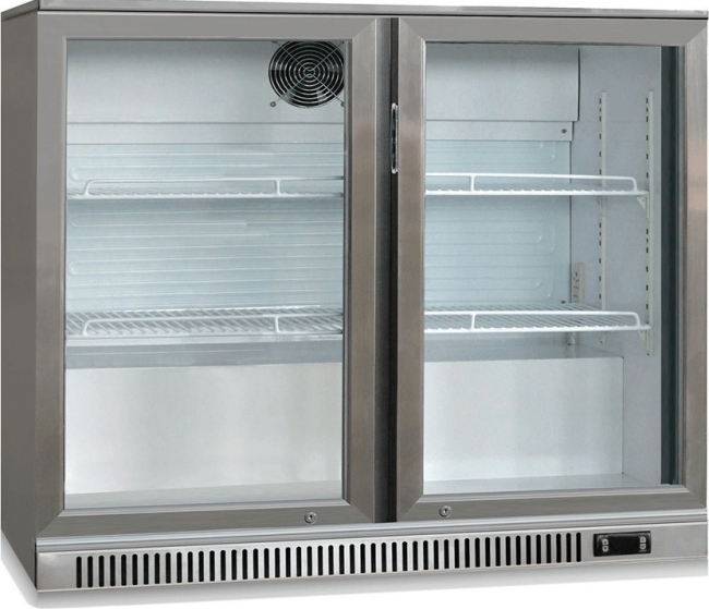 DYNAMIC FM-220SCI Back Bar Cooler  INOX  2   , 212 lt    Electrothermoco 