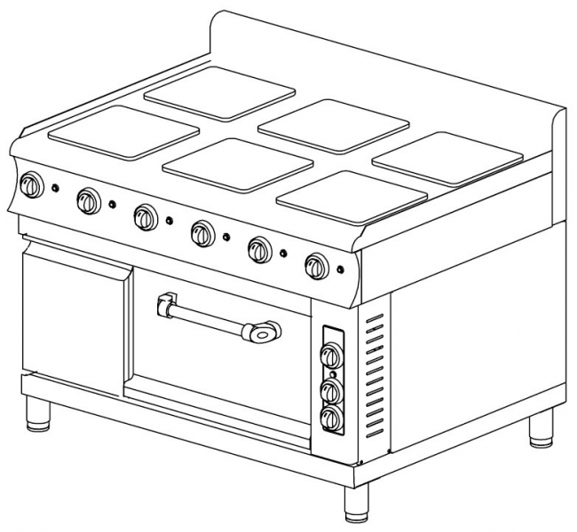  Visvardis KEF670 ��������� ������� CATRINE �� 6 ������ ��� ��������� ������, 21,6kW ��� �� ��������� Electrothermoco 
