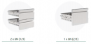  INOMAK ���������� ����� �� �������� 2 x GN1/3 