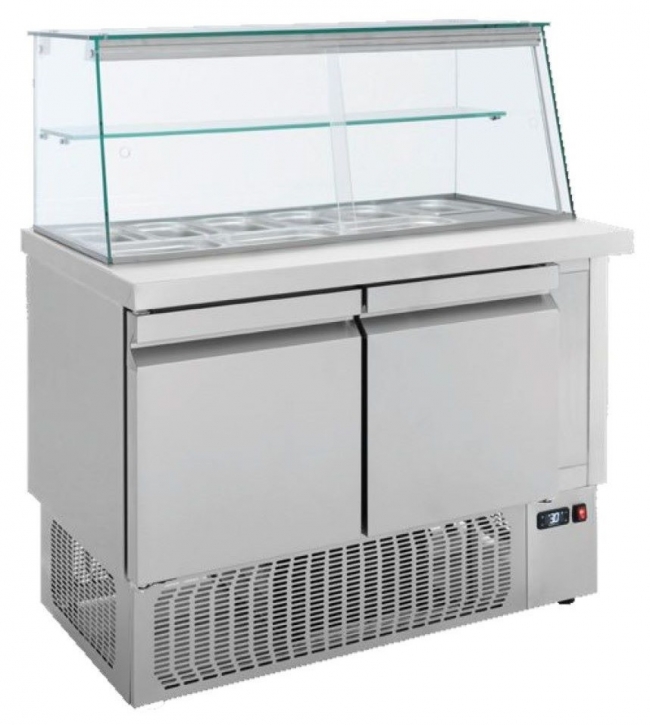  BAMBAS FROST SM 110 ������ ������� �� ������� ��� 9 ��������� GN 1/4, 215 lt ��� �� ��������� Electrothermoco 
