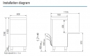  COLGED 37L-20D TopTech37L High Capacity Dishwasher ��������� �������� & ������ 9,8kW, ��������� ������ ����������, �� ������ ��������������, 23 lt 