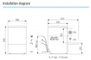  COLGED 34-10 IsyTech34 Glasswasher ��������� �������� 3,5kW, ���������� ������ ����������, 8 lt 