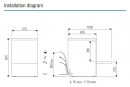  COLGED 36-10M IsyTech36� Dishwasher ��������� �������� & ������ 3,5kW, ���������� ������ ����������, 20 lt 