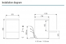  COLGED 36L-11D IsyTech36L High Capacity Dishwasher ��������� �������� & ������ 9,8kW, ��������� ������ ����������, �� ������ ������, ������ �������������� ��� ������ �����������, 23 lt 