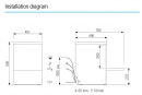  COLGED 33-00 SteelTech33 Glasswasher ��������� �������� 3,5kW, ���������� ������ ����������, 7 lt 