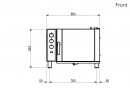  Electrolux Professional Smart Steam Crosswise 260687 ���������� ������� 7,7kW �� ����� �������� ����� ����� Boiler, ��� 6 GN1/1 