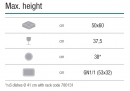  COLGED 37L-11D IsyTech37L High Capacity Dishwasher ��������� �������� & ������ 9,8kW, ��������� ������ ����������, �� ������ ������, ������ �������������� ��� ������ �����������, 23 lt 