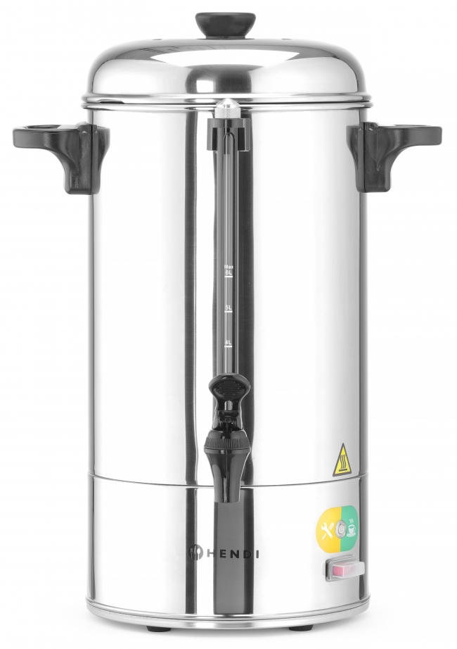  HENDI 208007 ��������� ��������� ������� PERCOLATOR ������������� 6 lt ��� ���������� ������ �� ���� ������� ��� �� ��������� Electrothermoco 