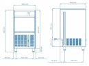  ICEMATIC COCO K 50 ���������� ��������� ��������� 50 kg/24h - ����� ������, Air Cooled Unit 