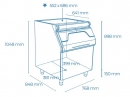 ICEMATIC MANGO MG 205 ������ ����������� ����� 181 kg 