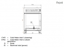  Electrolux Professional MultiSlim Compact 260655 ���������� ������� 6,9kW �� ����� �������� ����� ����� Boiler ��� ��������������� �����, ��� 6 GN1/1 