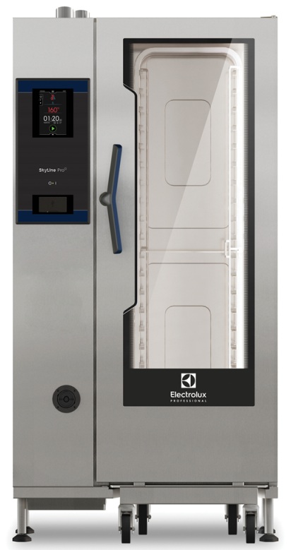 Electrolux 217624 SkyLine ProS Ηλεκτρικός Combi Φούρνος 37,7 kW με Οθόνη Αφής και Αυτόματο Καθαρισμό, για 20 GN1/1 Electrolux 217624 SkyLine ProS Ηλεκτρικός Combi Φούρνος 37,7 kW με Οθόνη Αφής και Αυτόματο Καθαρισμό, για 20 GN1/1