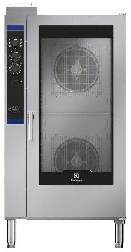 Electrolux 260860 CONVECTION Crosswise Φούρνος Αερίου 35 kW με Άμεση Παραγωγή Ατμού χωρίς Boiler, για 20 GN 1/1 Electrolux 260860 CONVECTION Crosswise Φούρνος Αερίου 35 kW με Άμεση Παραγωγή Ατμού χωρίς Boiler, για 20 GN 1/1