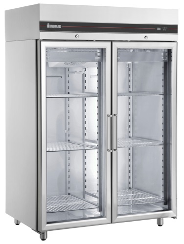 INOMAK CFP2144/GL Prunus Ψυγείο Θάλαμος Κατάψυξης με 2 Γυάλινες Πόρτες, 1.432 lt INOMAK CFP2144/GL Prunus Ψυγείο Θάλαμος Κατάψυξης με 2 Γυάλινες Πόρτες, 1.432 lt