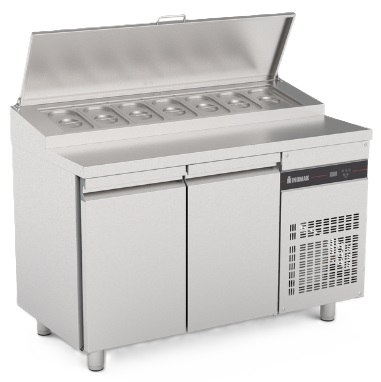 INOMAK ZPZP99 Zenobia Ψυγείο Πάγκος Σαλατών με 2 Πόρτες και Ανοξείδωτη Επιφάνεια Εργασίας, για 7 Λεκανάκια GN 1/4, 270 lt INOMAK ZPZP99 Zenobia Ψυγείο Πάγκος Σαλατών με 2 Πόρτες και Ανοξείδωτη Επιφάνεια Εργασίας, για 7 Λεκανάκια GN 1/4, 270 lt