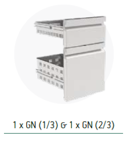  INOMAK     1 x GN (1/3) & 1 x GN (2/3)    Electrothermoco 