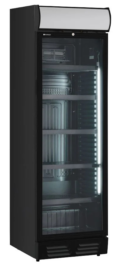 KlimaItalia EKG 390 C BLACK Βιτρίνα συντήρησης με φωτιζόμενη μετώπη, 390lt KlimaItalia EKG 390 C BLACK Βιτρίνα συντήρησης με φωτιζόμενη μετώπη, 390lt
