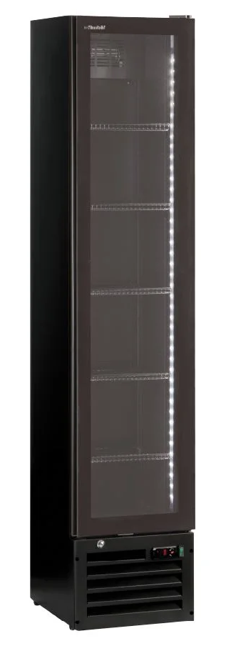 KlimaItalia THIN COOLER BLACK Βιτρίνα συντήρησης, 164lt KlimaItalia THIN COOLER BLACK Βιτρίνα συντήρησης, 164lt