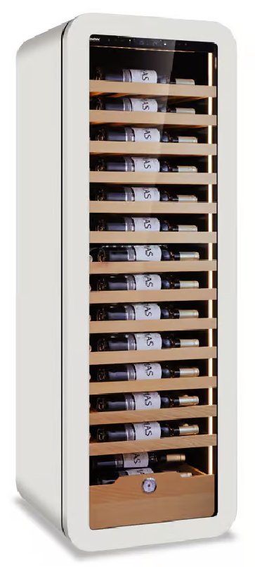 KlimaItalia VINARIUS 60 WHITE Βιτρίνα κρασιών, για 90 Φιάλες KlimaItalia VINARIUS 60 WHITE Βιτρίνα κρασιών, για 90 Φιάλες
