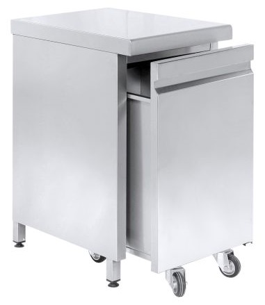 Niki Inox ER RO 00 Ερμάριο με Κάδο Τροχήλατο, 450 mm Niki Inox ER RO 00 Ερμάριο με Κάδο Τροχήλατο, 450 mm