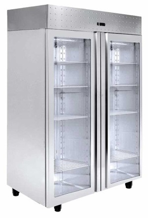 Niki Inox TH D2 140MG Ψυγείο-Θάλαμος Συντήρησης με Ψυκτικό Μηχάνημα και 2 Ανοιγόμενες Πόρτες Τζαμιού, 1.420 lt Niki Inox TH D2 140MG Ψυγείο-Θάλαμος Συντήρησης με Ψυκτικό Μηχάνημα και 2 Ανοιγόμενες Πόρτες Τζαμιού, 1.420 lt