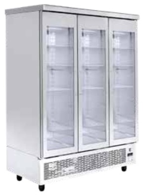 Niki Inox TH GN 134KG Ψυγείο-Θάλαμος Συντήρησης με Ψυκτικό Μηχάνημα και 3 Πόρτες Τζαμιού, 907 lt Niki Inox TH GN 134KG Ψυγείο-Θάλαμος Συντήρησης με Ψυκτικό Μηχάνημα και 3 Πόρτες Τζαμιού, 907 lt