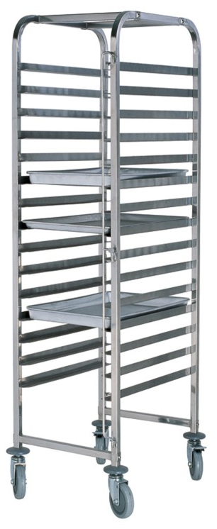 SIRMAN VAN 15 BP Trolley Μεταφοράς για 15 Δίσκους 600x400mm SIRMAN VAN 15 BP Trolley Μεταφοράς για 15 Δίσκους 600x400mm