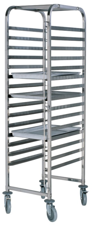 SIRMAN VAN 18 BP Trolley Μεταφοράς για 18 Δίσκους 600x400mm SIRMAN VAN 18 BP Trolley Μεταφοράς για 18 Δίσκους 600x400mm
